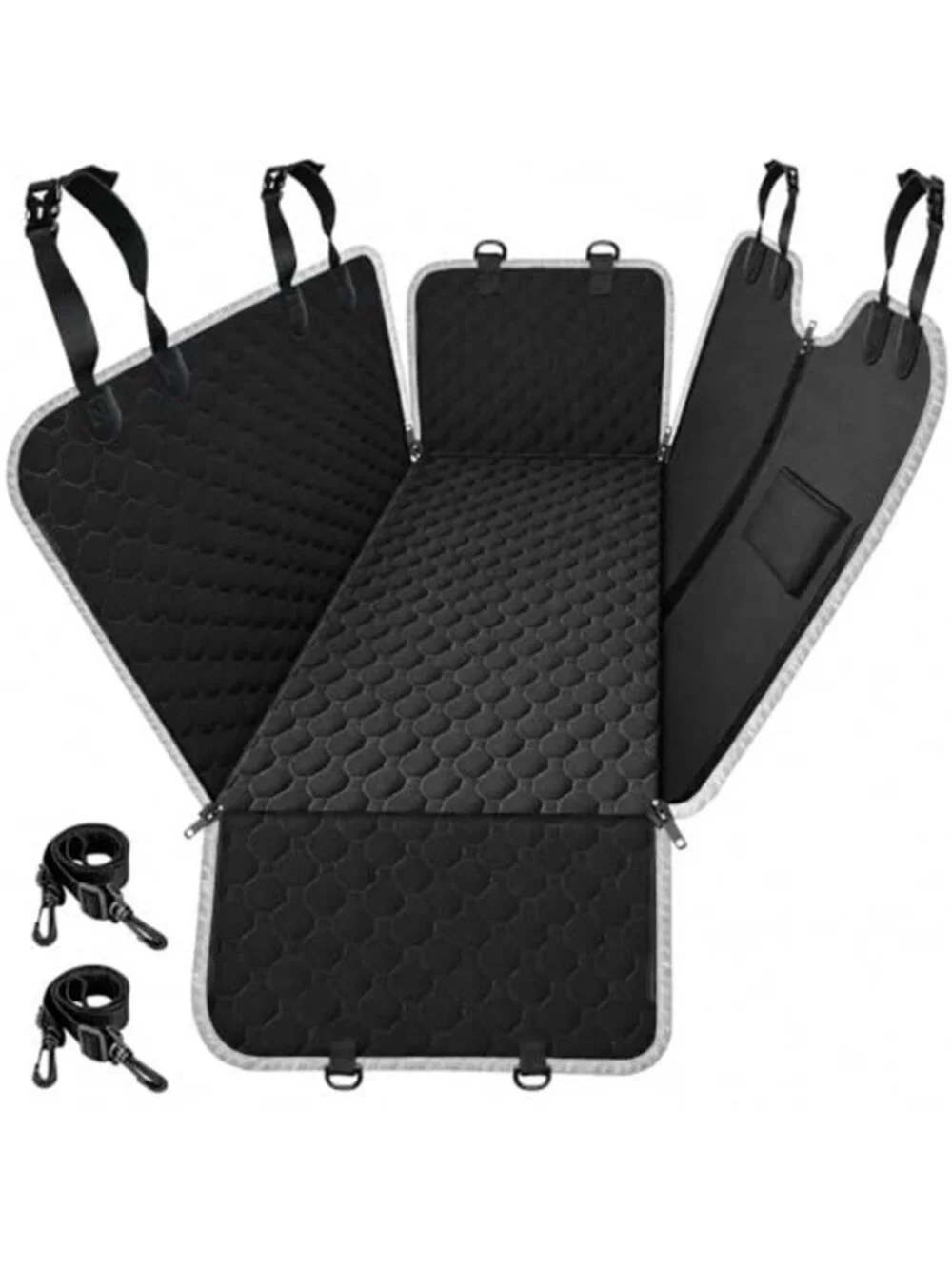 Dog Car Seat Cover for Back Seat, Waterproof Dog Hammock for Car